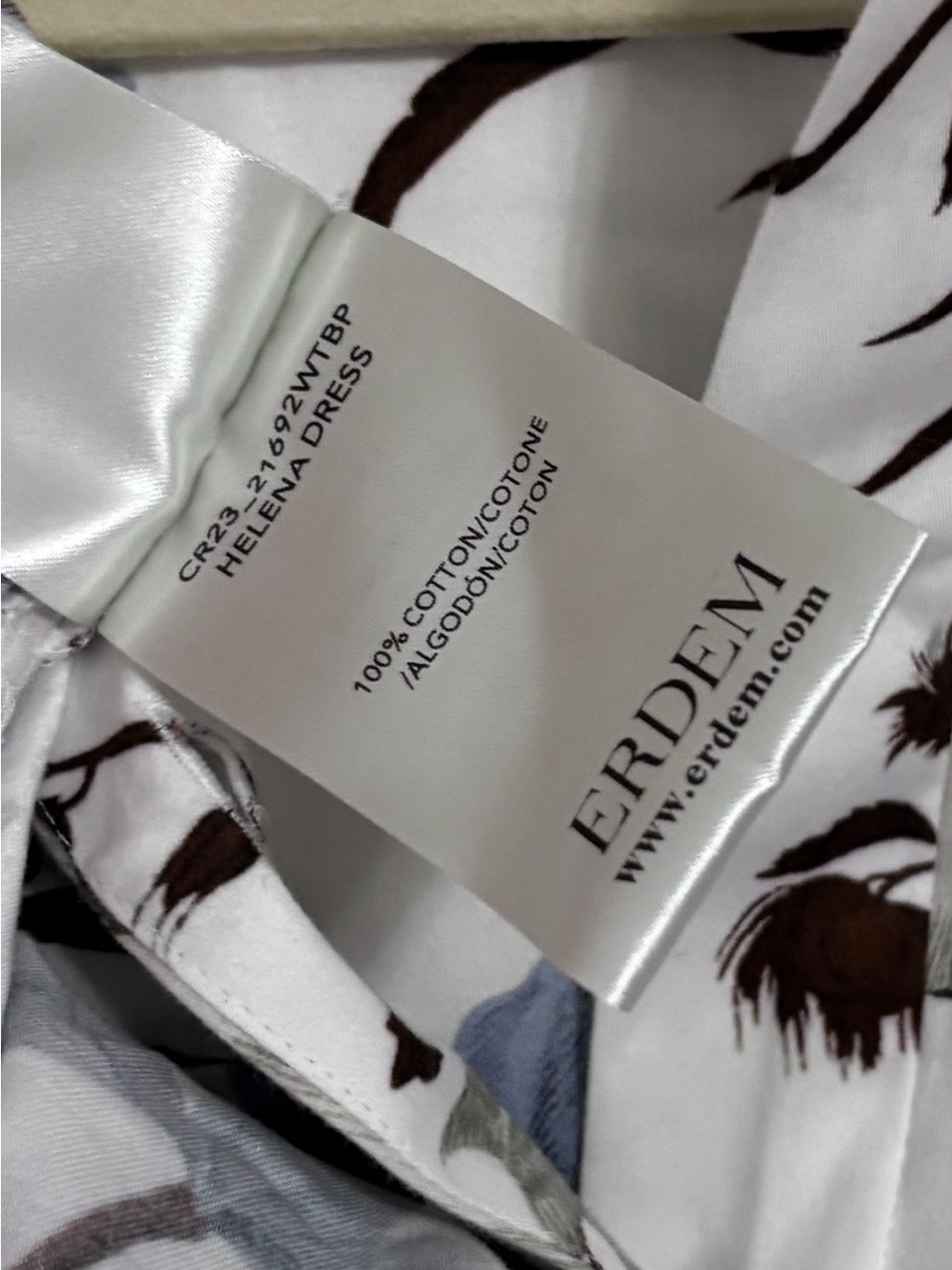 Erdem floral print tiered shirtdress - Picture 9 of 9